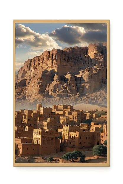 Rock Village Canvas Print