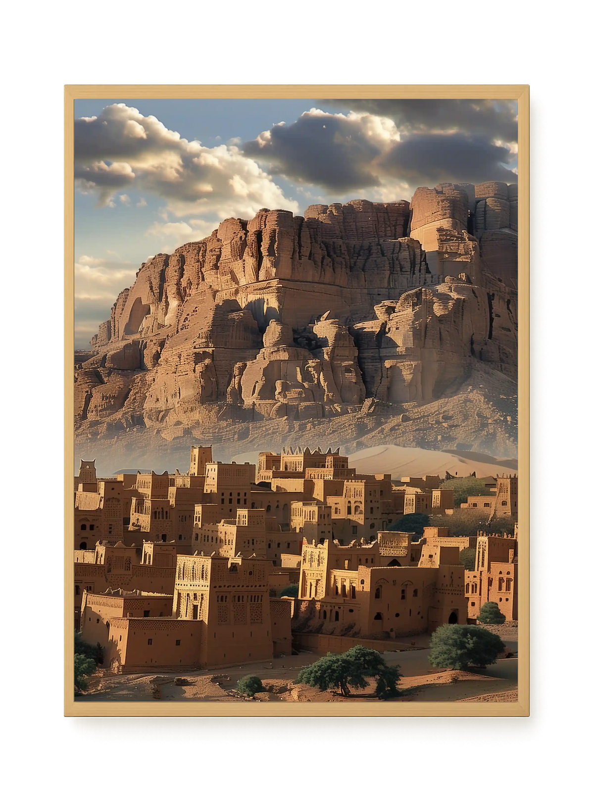 Rock Village Canvas Print