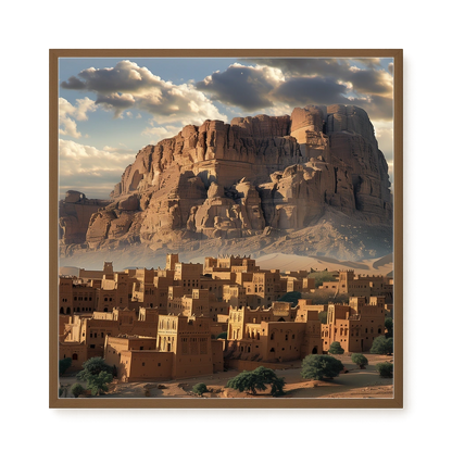 Rock Village Canvas Print