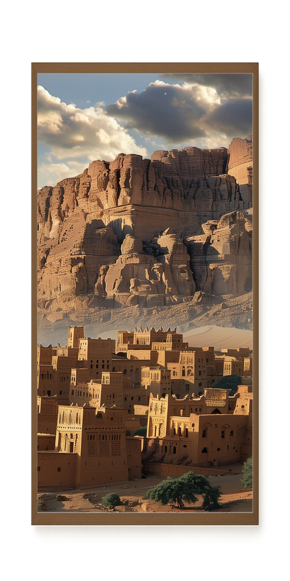Rock Village Canvas Print