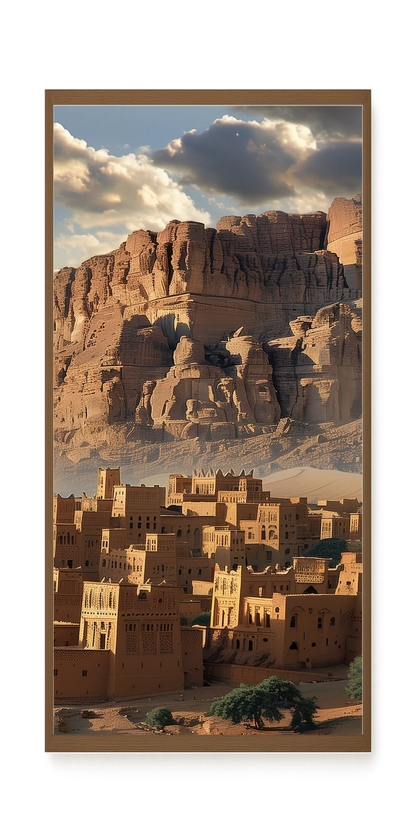 Rock Village Canvas Print