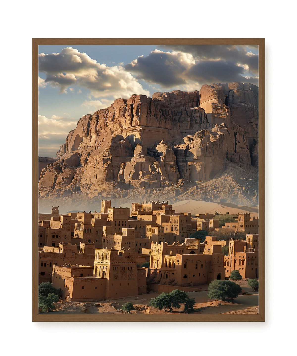 Rock Village Canvas Print