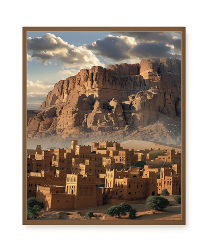 Rock Village Canvas Print