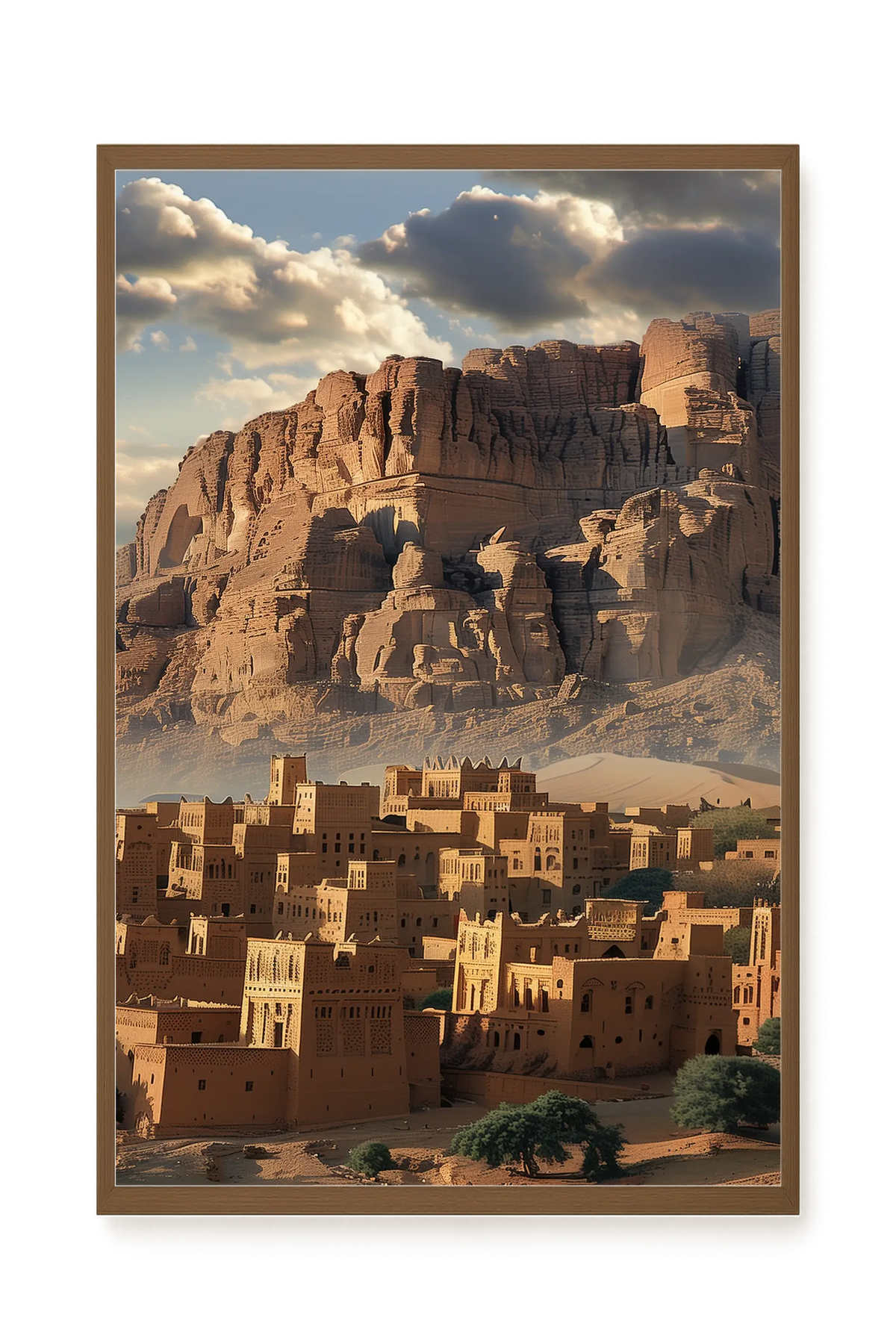 Rock Village Canvas Print