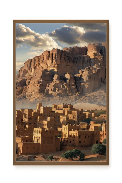 Rock Village Canvas Print