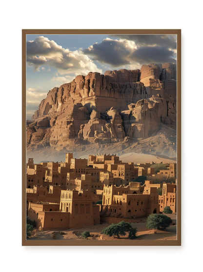 Rock Village Canvas Print