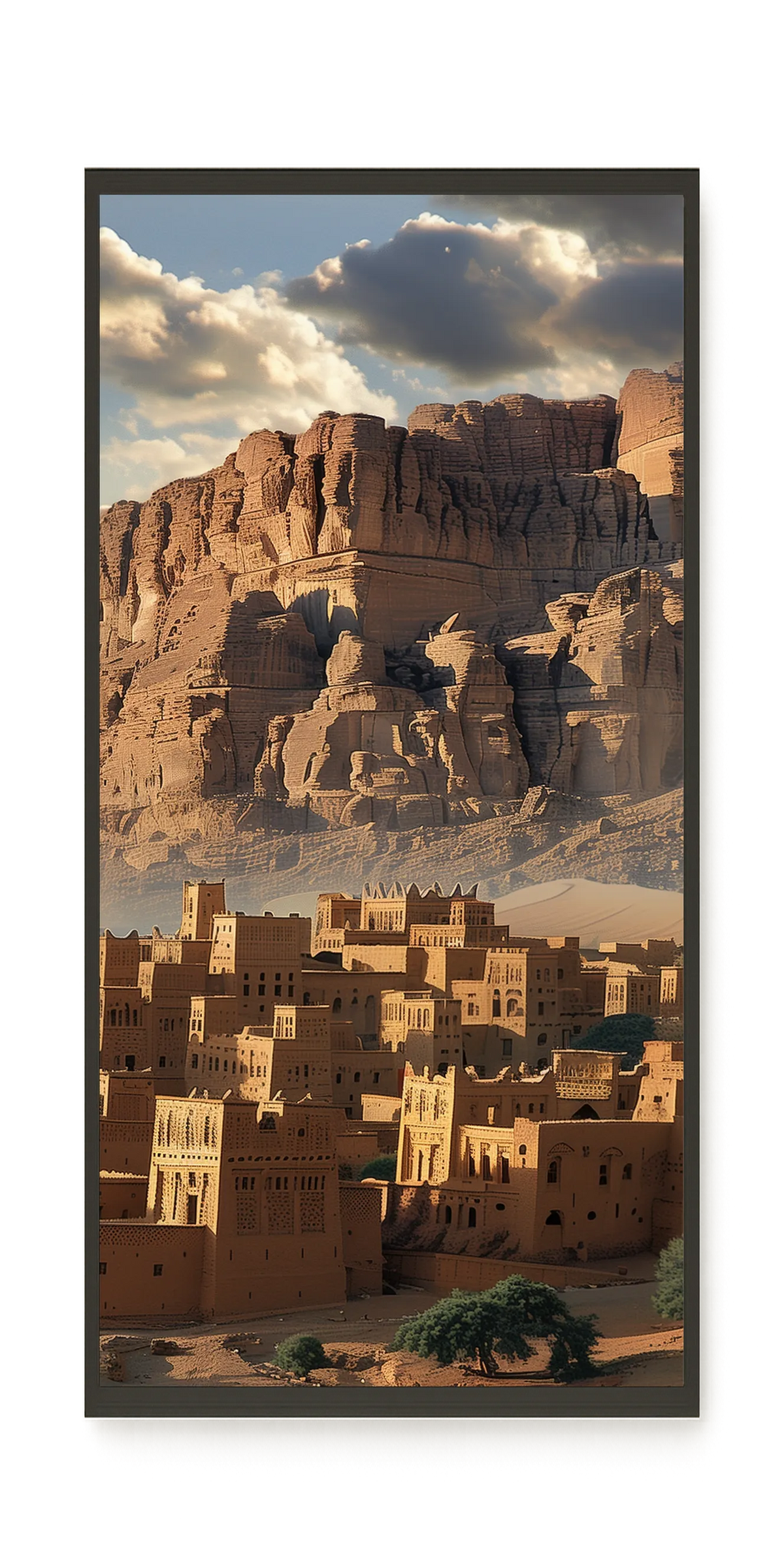 Rock Village Canvas Print
