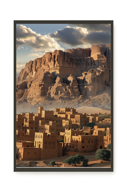 Rock Village Canvas Print