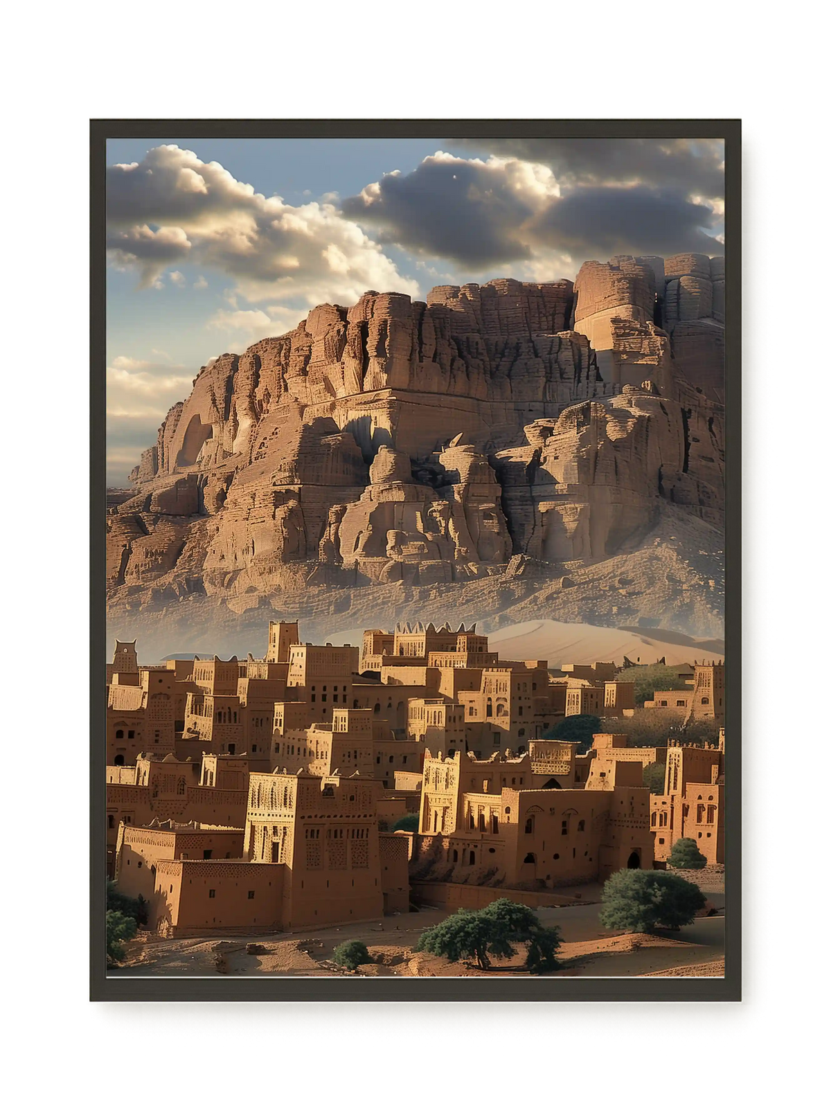 Rock Village Canvas Print