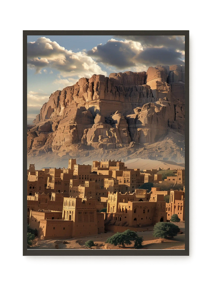 Rock Village Canvas Print