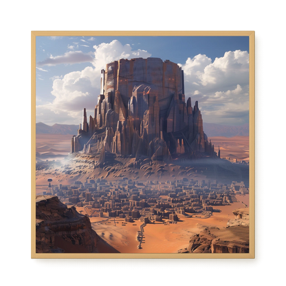 Central Mountain Canvas Wall Art
