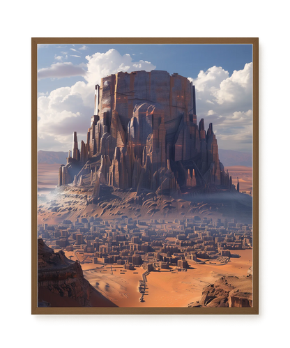Central Mountain Canvas Wall Art