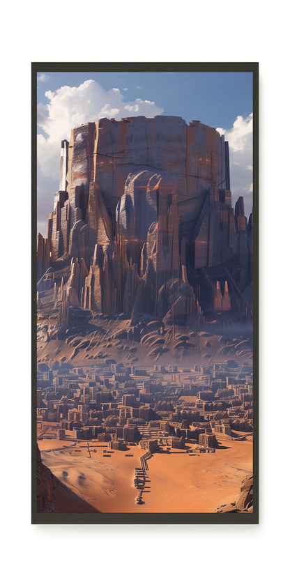 Central Mountain Canvas Wall Art
