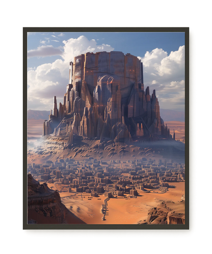 Central Mountain Canvas Wall Art