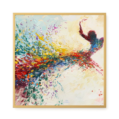 Free Leap Canvas Print