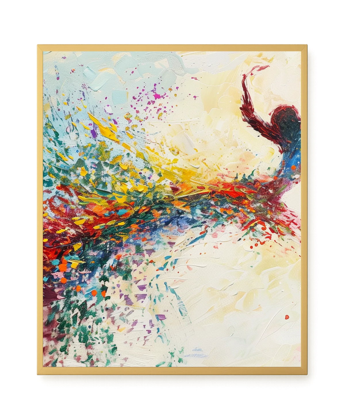 Free Leap Canvas Print