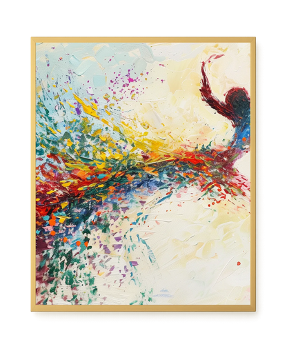Free Leap Canvas Print