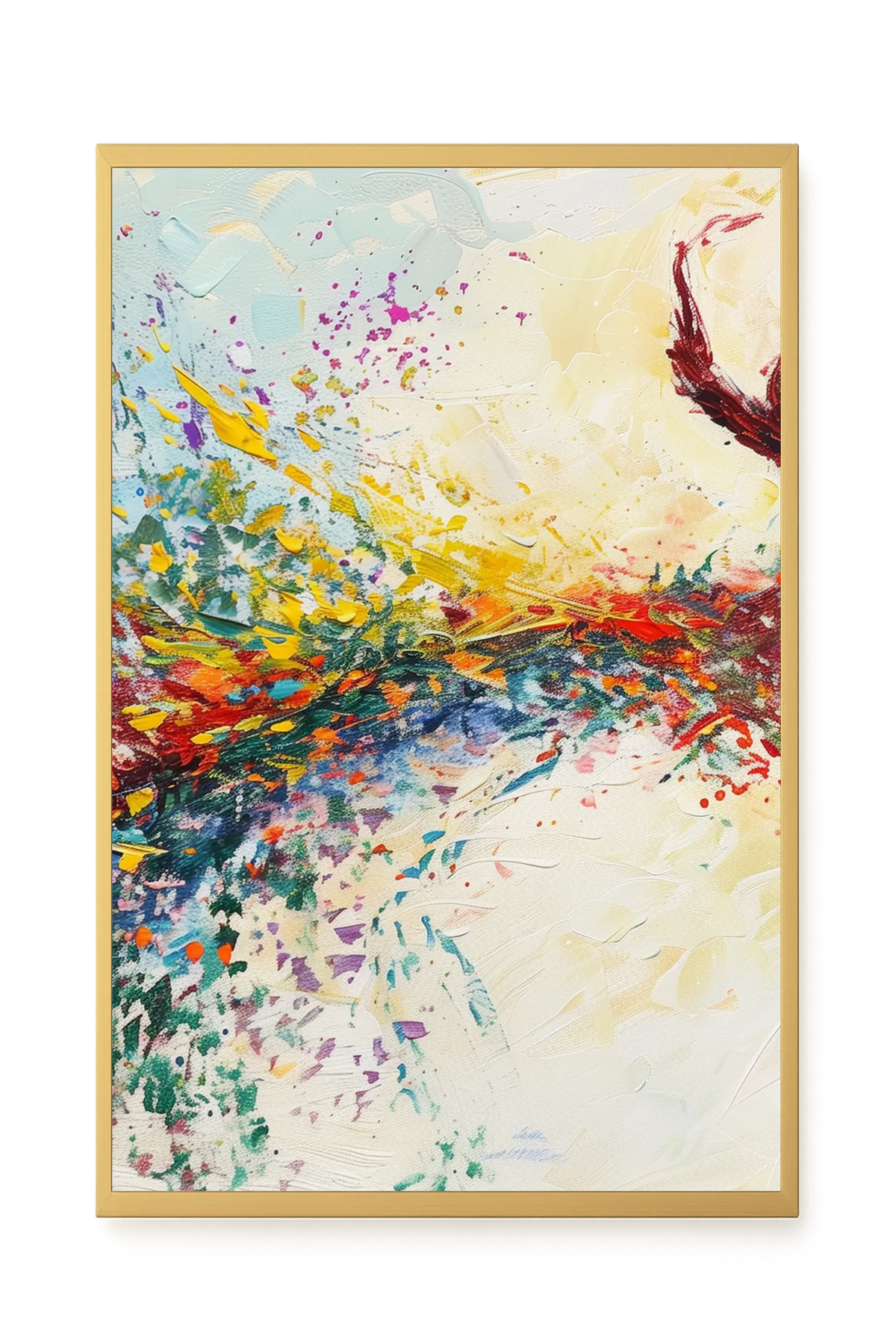 Free Leap Canvas Print
