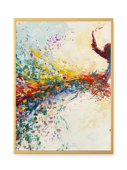 Free Leap Canvas Print