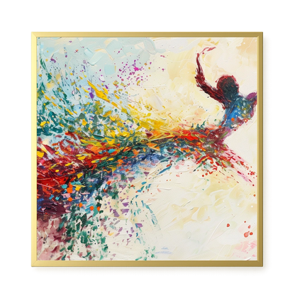 Free Leap Canvas Print