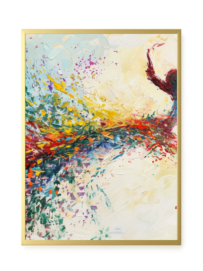 Free Leap Canvas Print