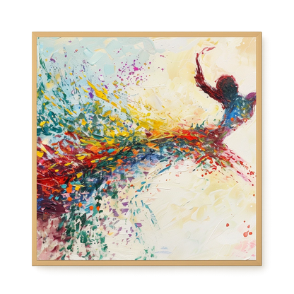 Free Leap Canvas Print