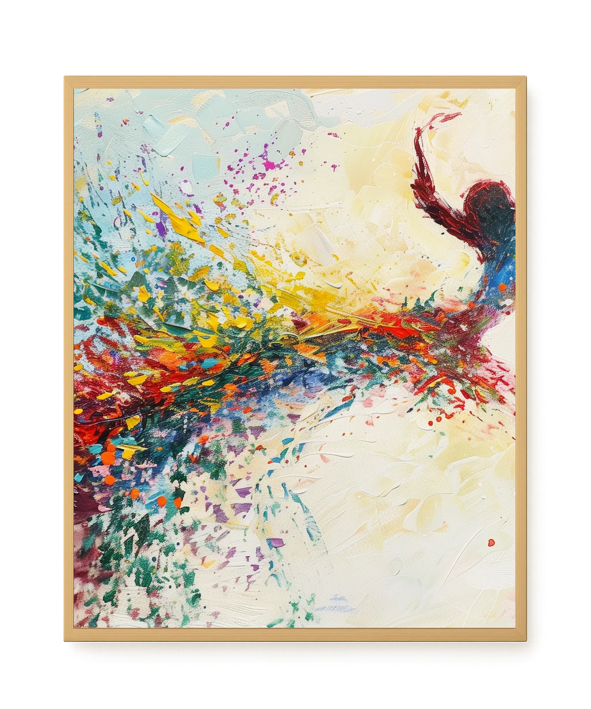 Free Leap Canvas Print