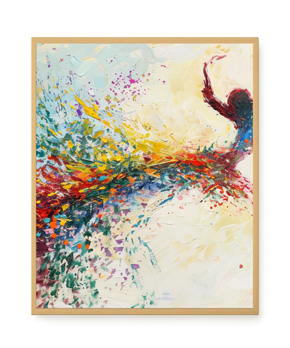 Free Leap Canvas Print