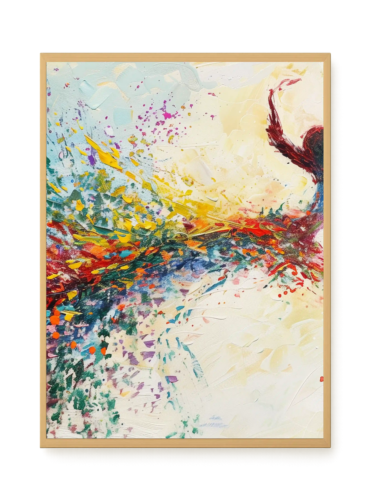 Free Leap Canvas Print
