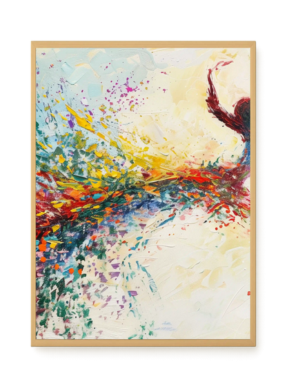 Free Leap Canvas Print