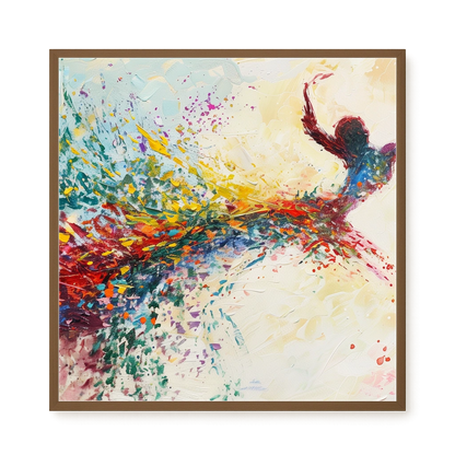 Free Leap Canvas Print