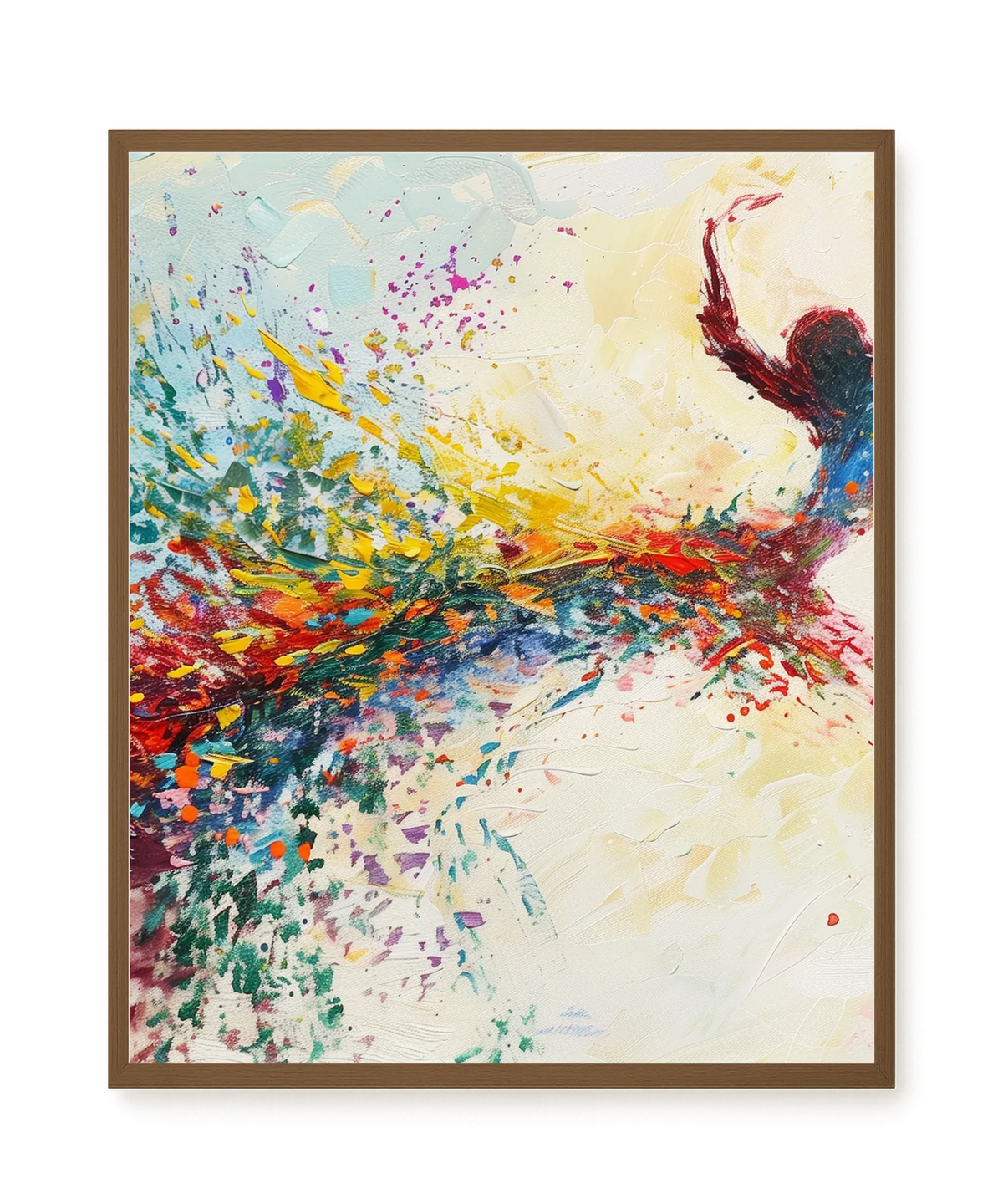 Free Leap Canvas Print