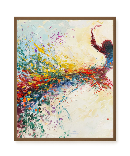 Free Leap Canvas Print