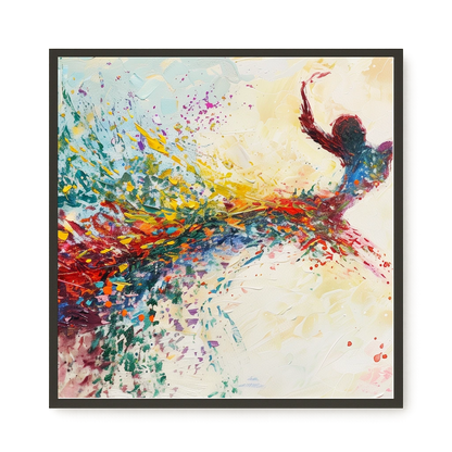 Free Leap Canvas Print