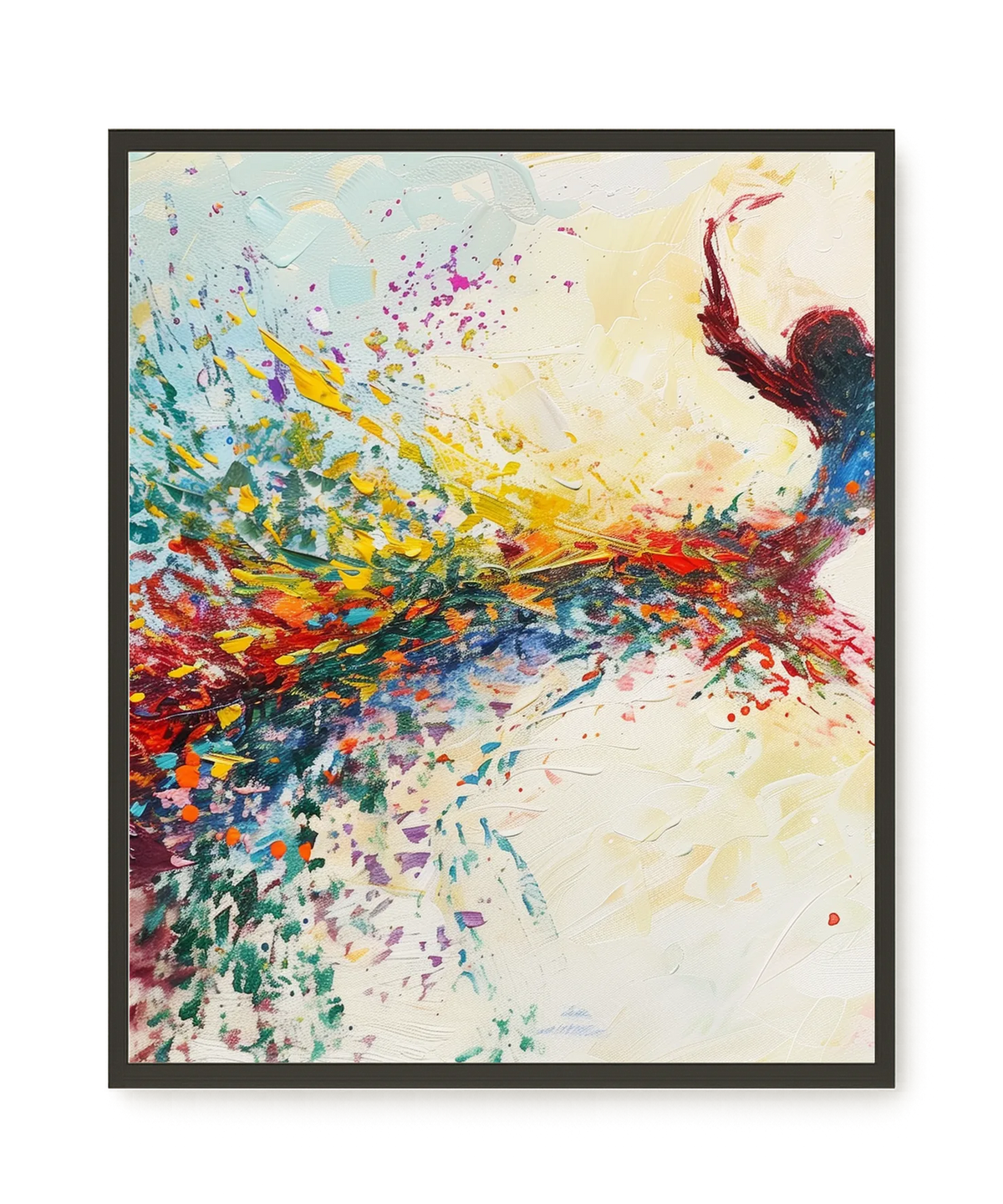 Free Leap Canvas Print