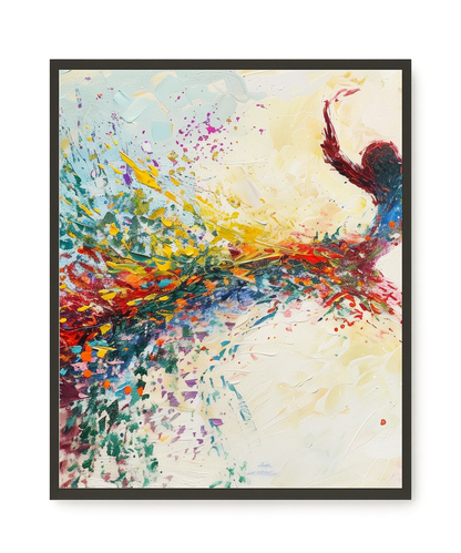Free Leap Canvas Print
