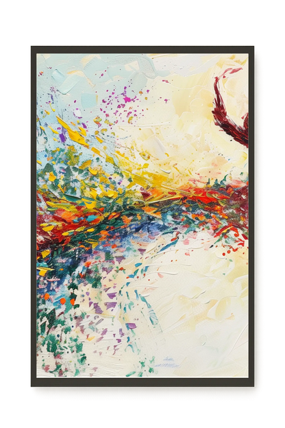 Free Leap Canvas Print