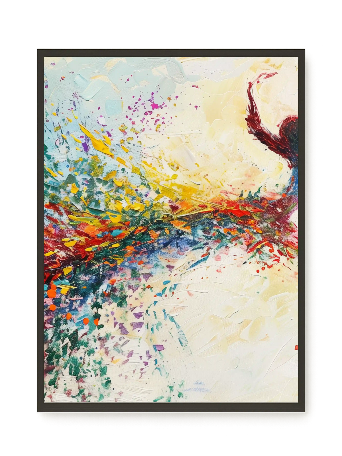 Free Leap Canvas Print