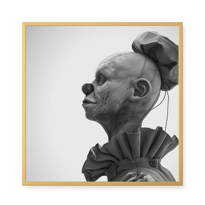 Side Clown Canvas Print