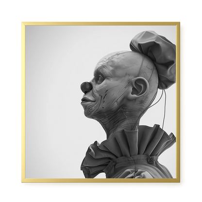 Side Clown Canvas Print