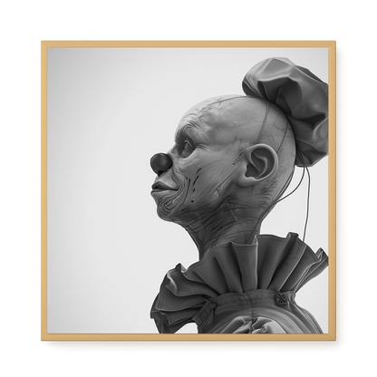 Side Clown Canvas Print