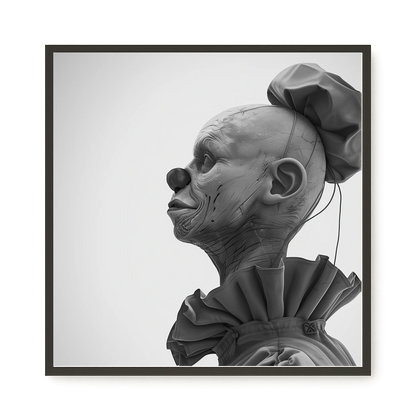 Side Clown Canvas Print