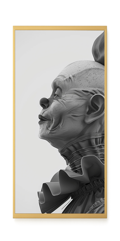 Sad Clown Canvas Print