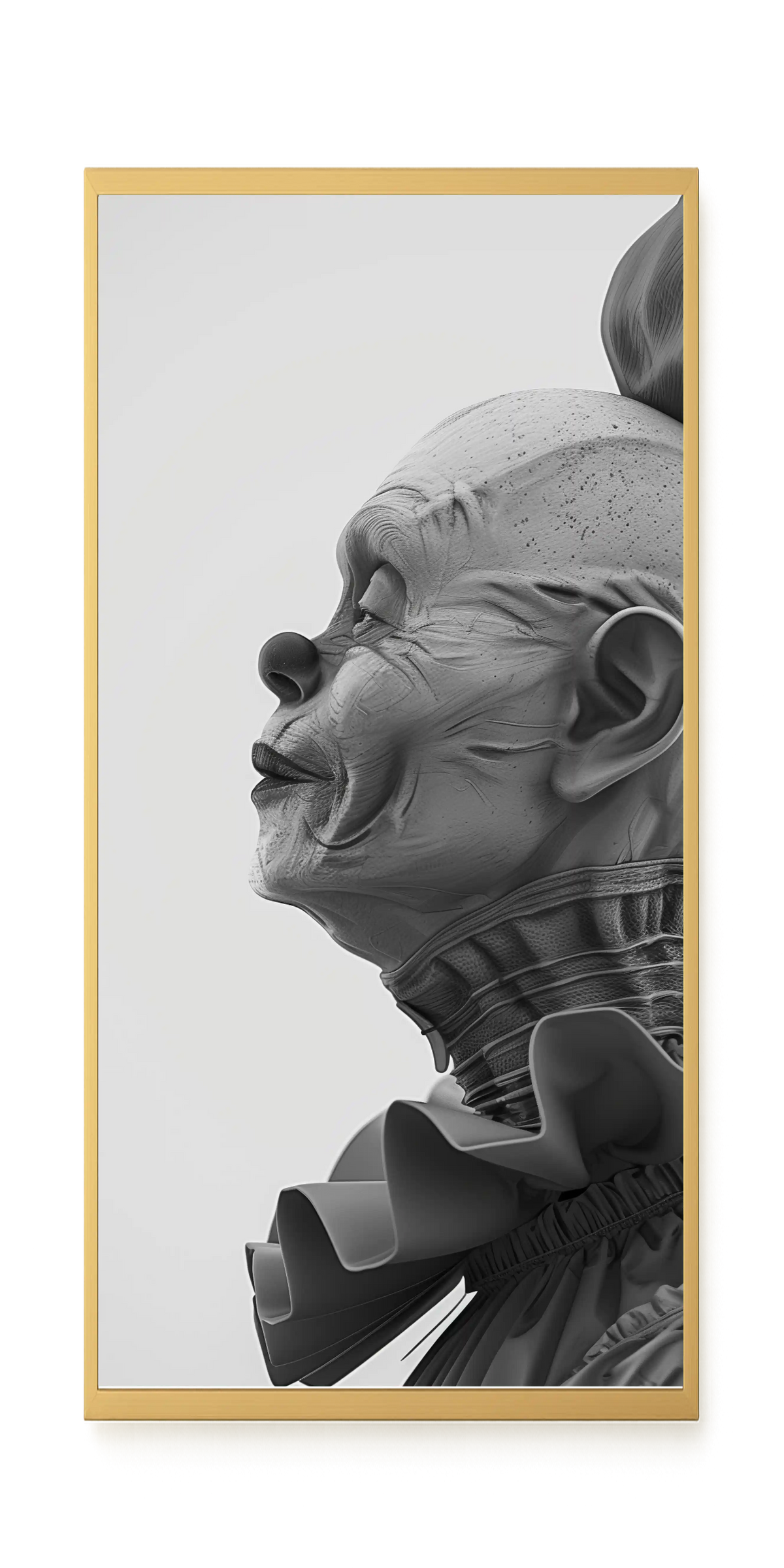 Sad Clown Canvas Print