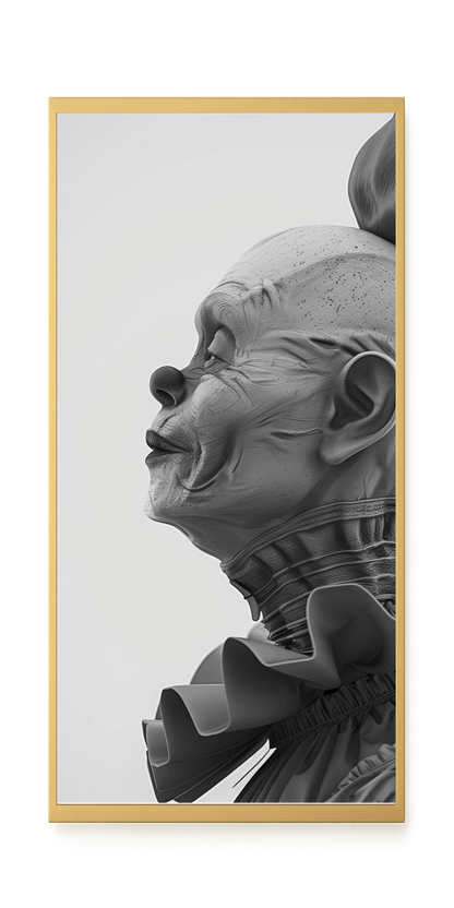 Sad Clown Canvas Print