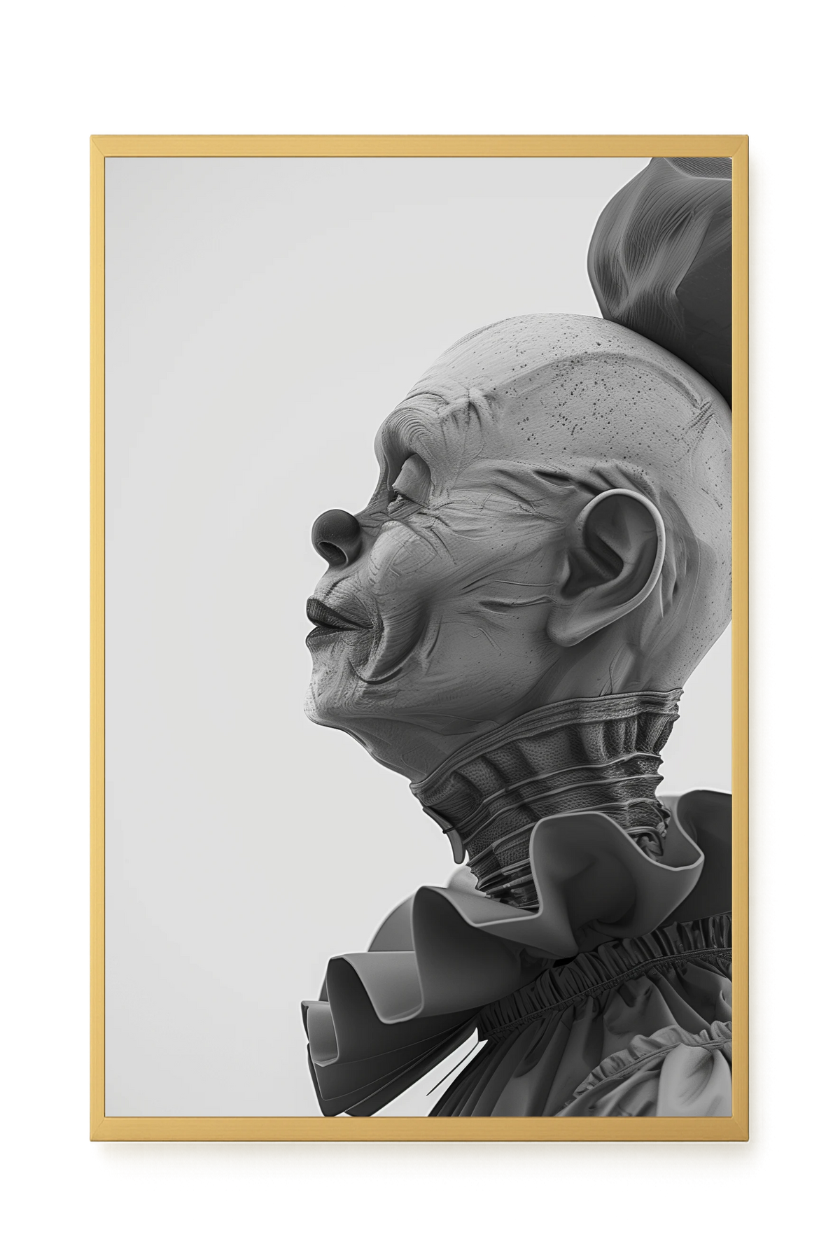 Sad Clown Canvas Print