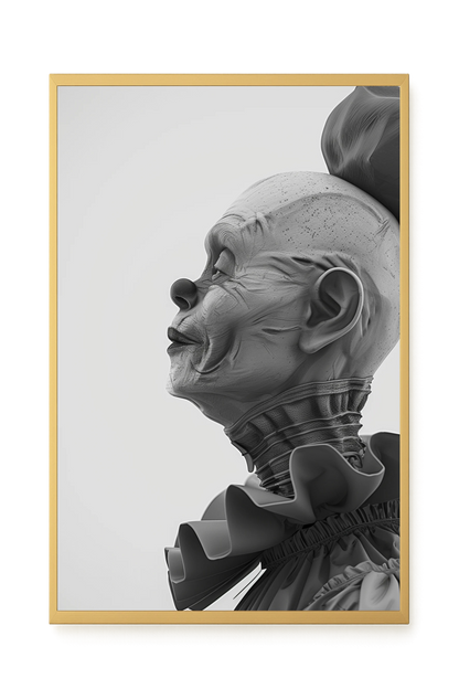 Sad Clown Canvas Print