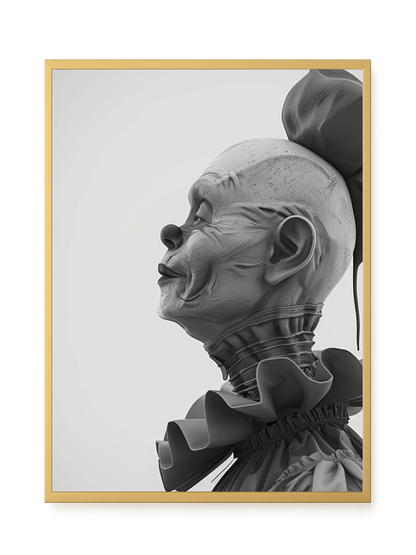 Sad Clown Canvas Print