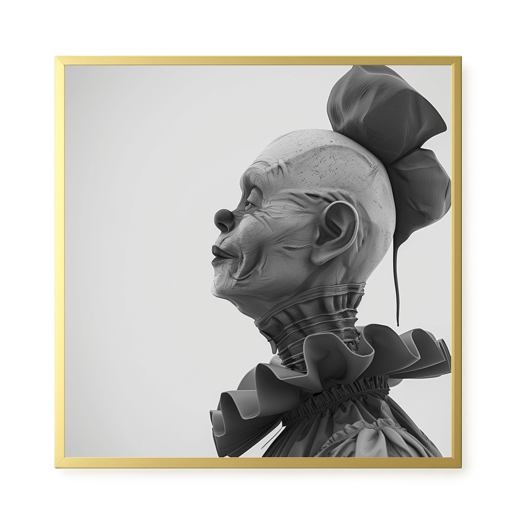 Sad Clown Canvas Print