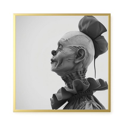 Sad Clown Canvas Print